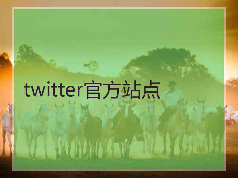 twitter官方站点