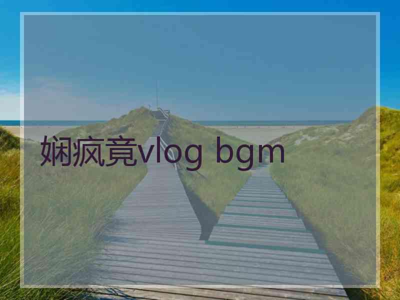 娴疯竟vlog bgm