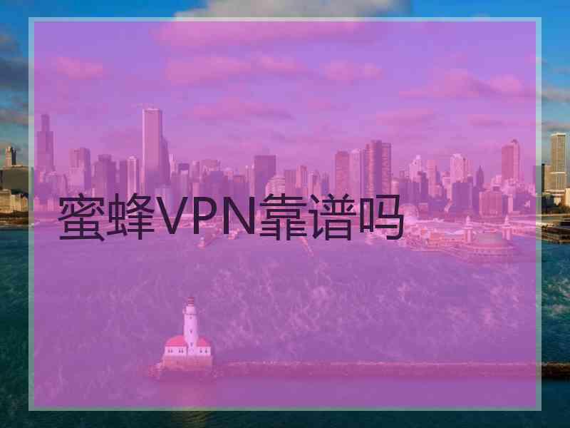 蜜蜂VPN靠谱吗