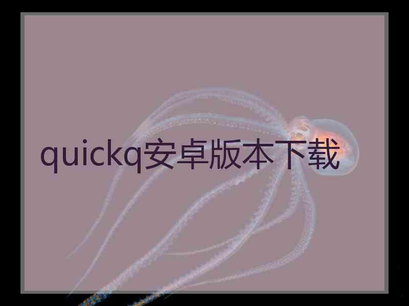 quickq安卓版本下载