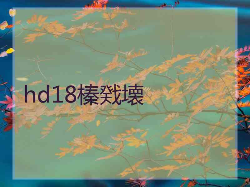 hd18榛戣壊