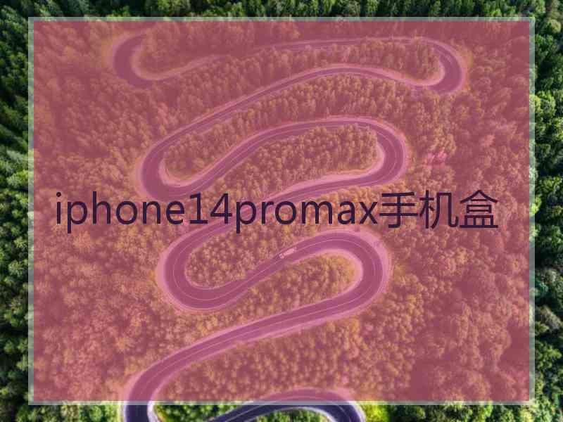 iphone14promax手机盒