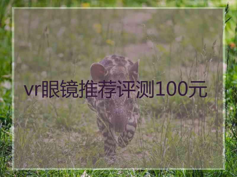 vr眼镜推荐评测100元