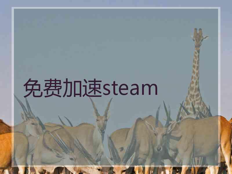 免费加速steam