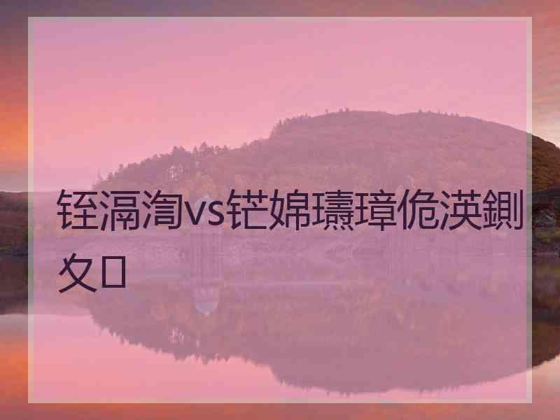 铚滆渹vs铓婂瓙璋佹渶鍘夊