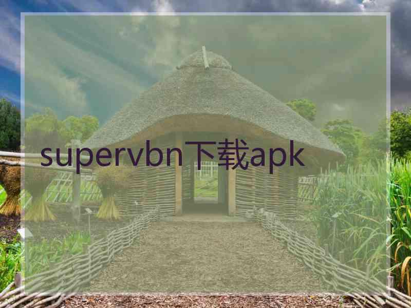 supervbn下载apk