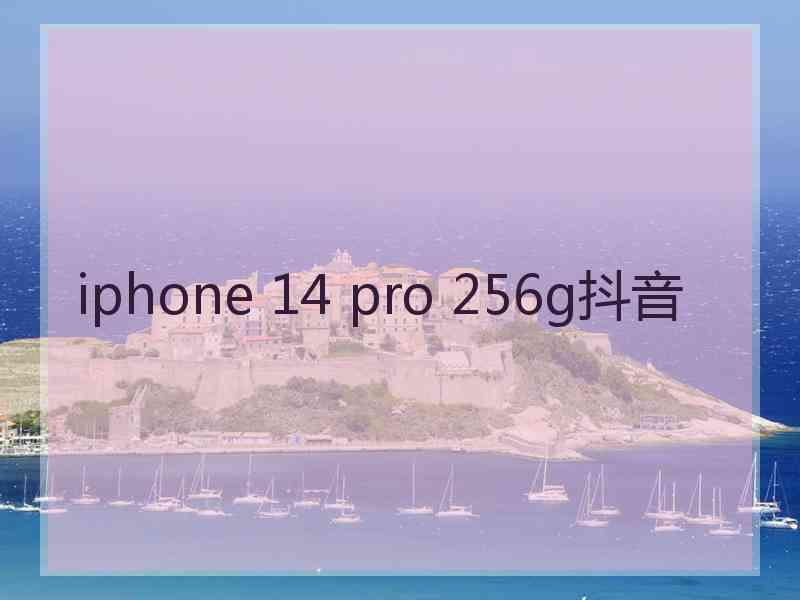 iphone 14 pro 256g抖音