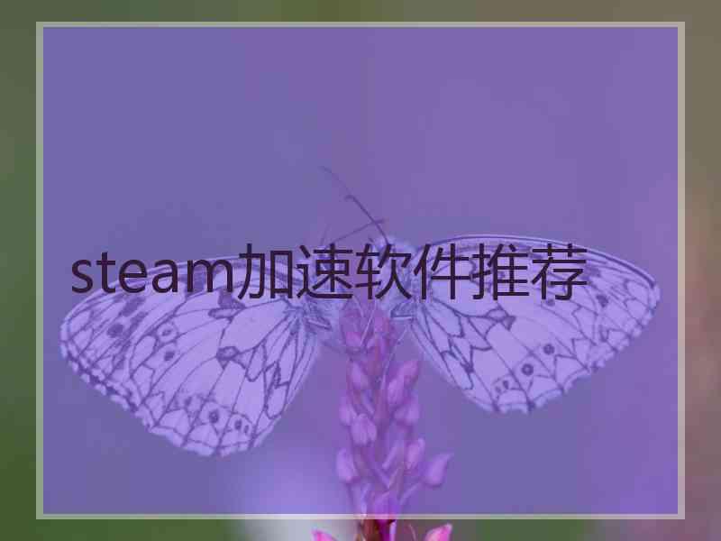 steam加速软件推荐