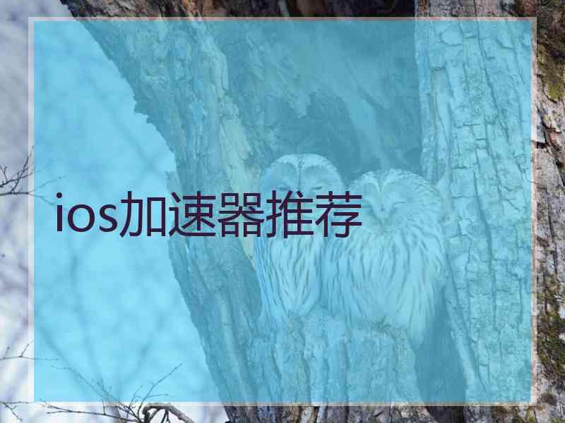 ios加速器推荐