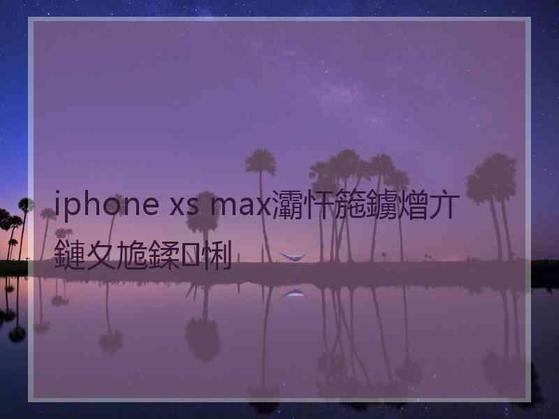 iphone xs max灞忓箷鐪熷亣 鏈夊尯鍒悧