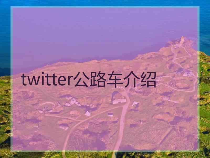 twitter公路车介绍