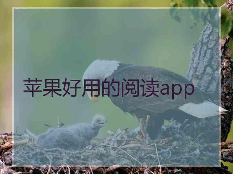 苹果好用的阅读app