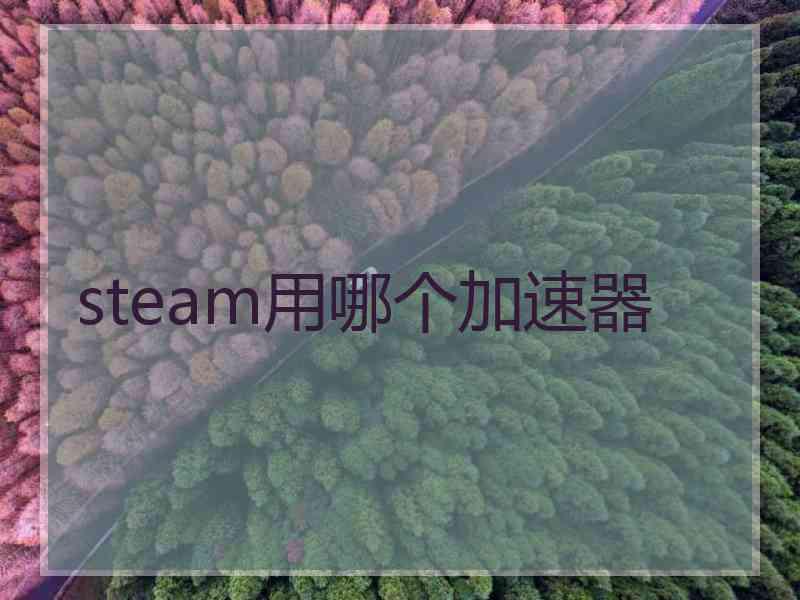 steam用哪个加速器