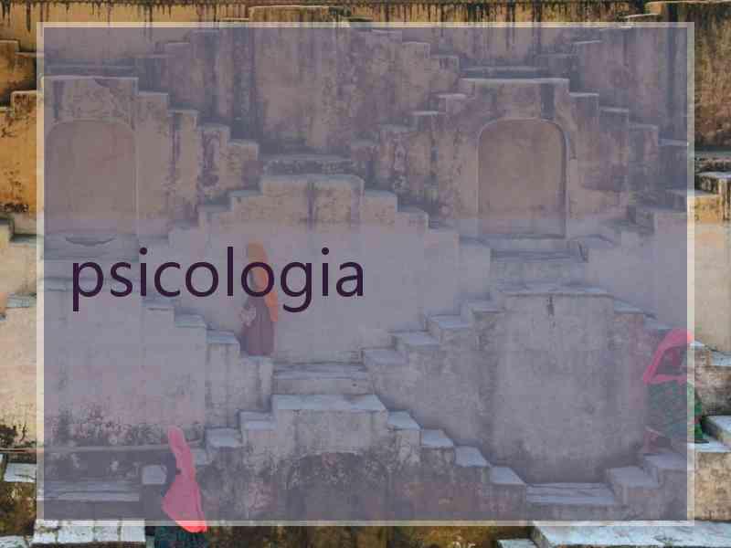 psicologia