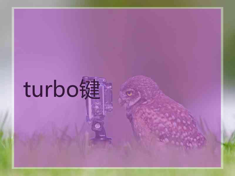 turbo键