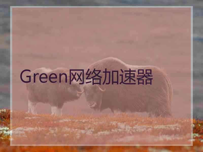 Green网络加速器