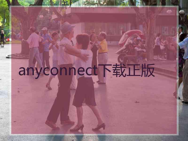 anyconnect下载正版