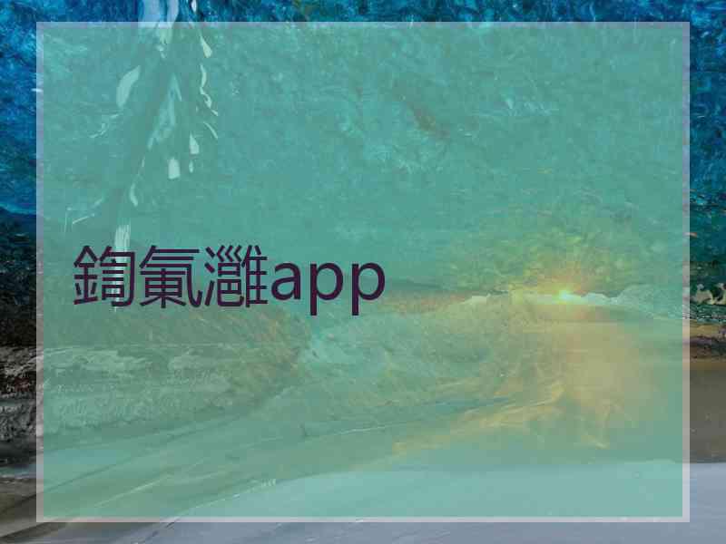 鍧氭灉app