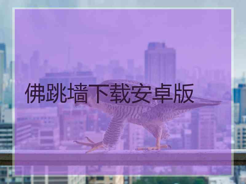 佛跳墙下载安卓版