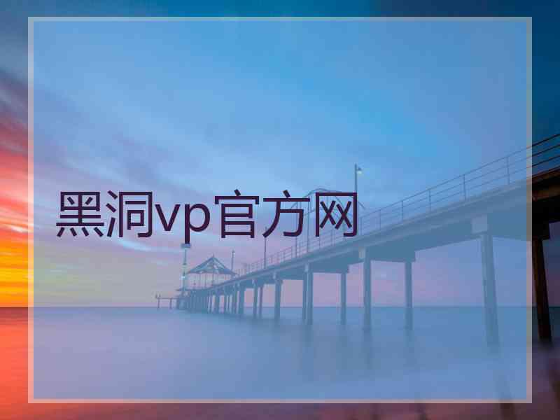 黑洞vp官方网