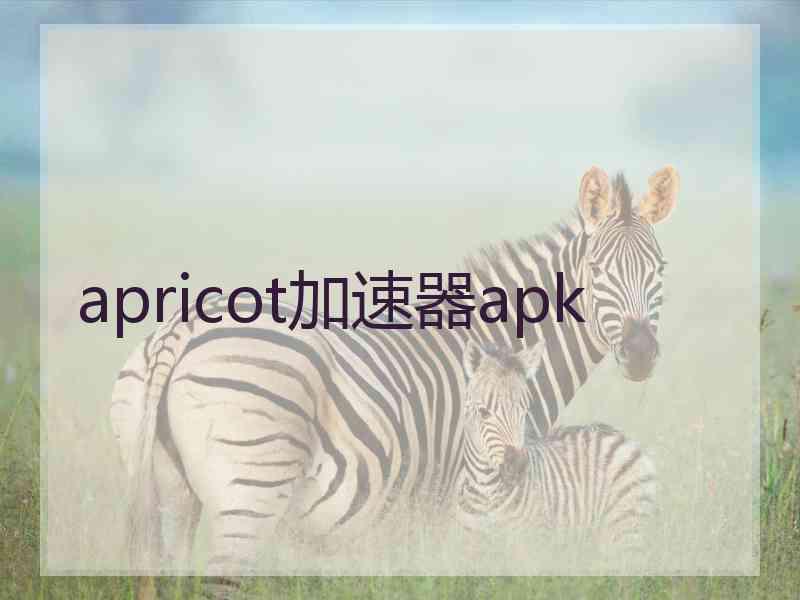 apricot加速器apk