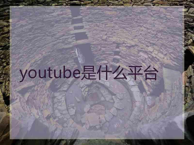 youtube是什么平台