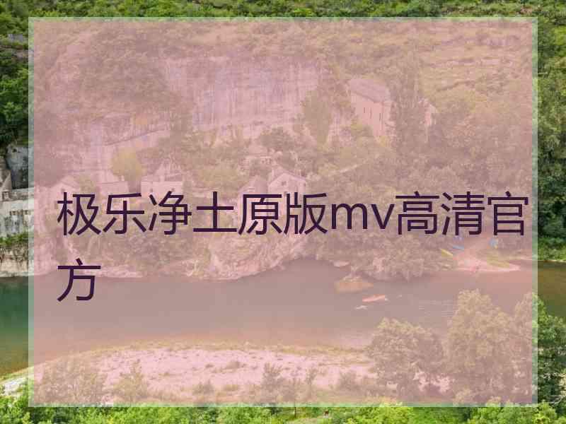 极乐净土原版mv高清官方