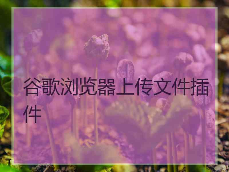 谷歌浏览器上传文件插件