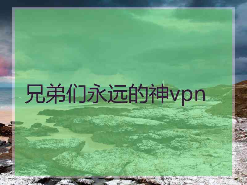 兄弟们永远的神vpn