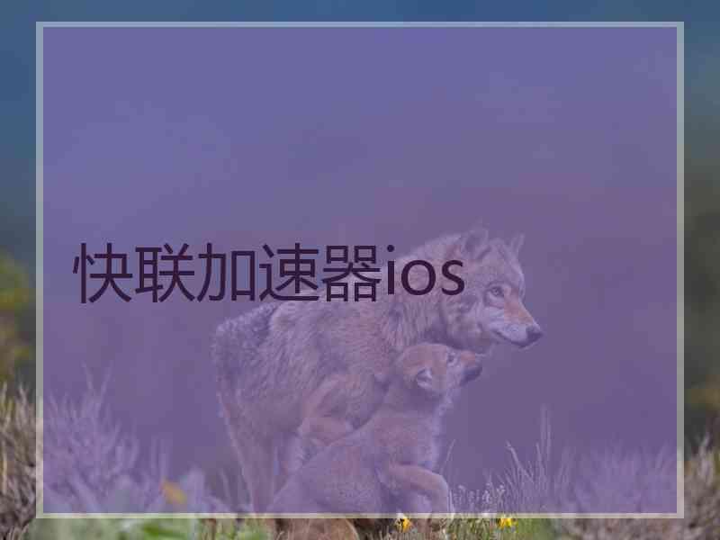 快联加速器ios