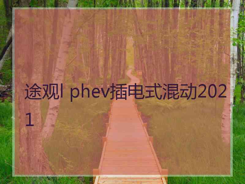 途观l phev插电式混动2021