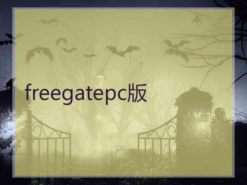 freegatepc版