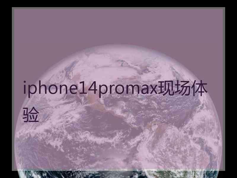 iphone14promax现场体验