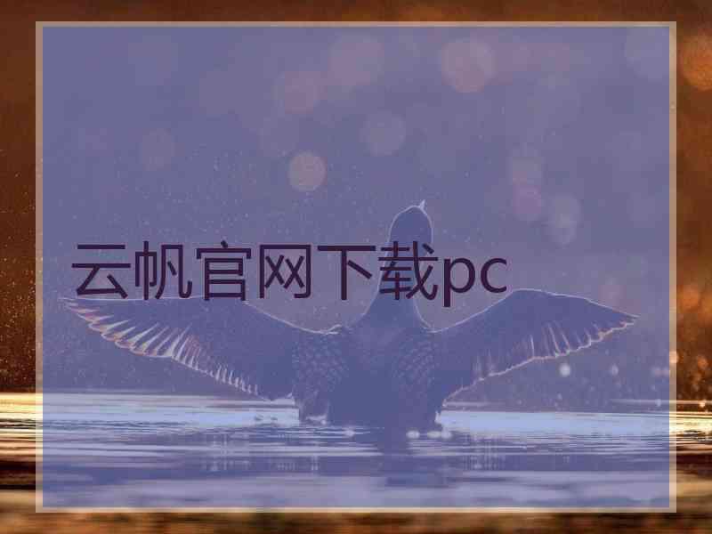 云帆官网下载pc