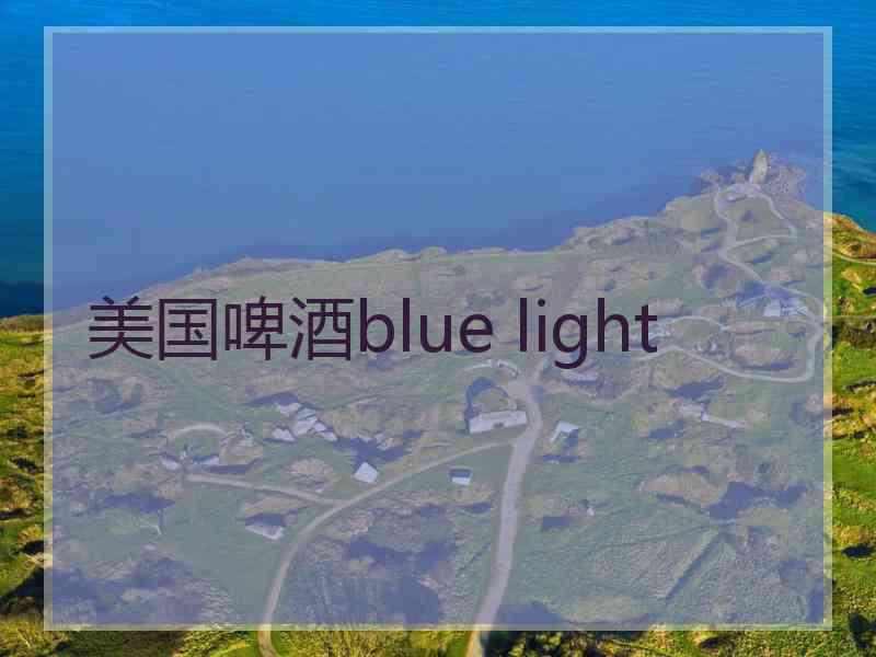 美国啤酒blue light