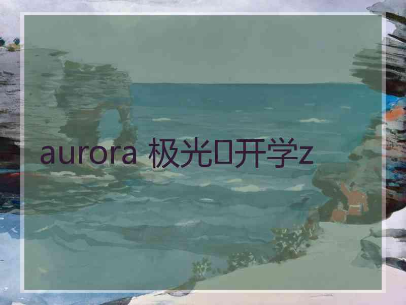 aurora 极光✨开学z