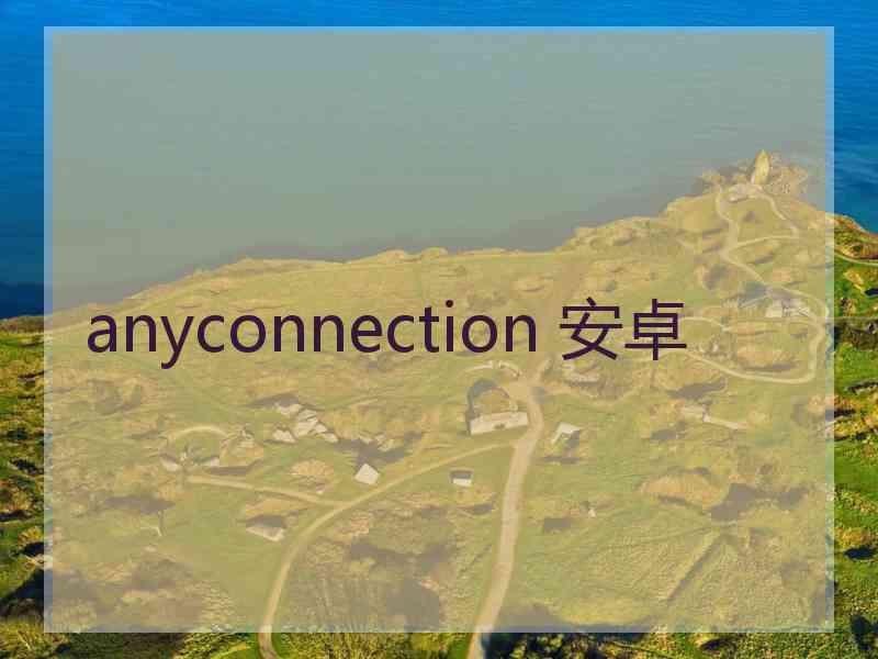 anyconnection 安卓