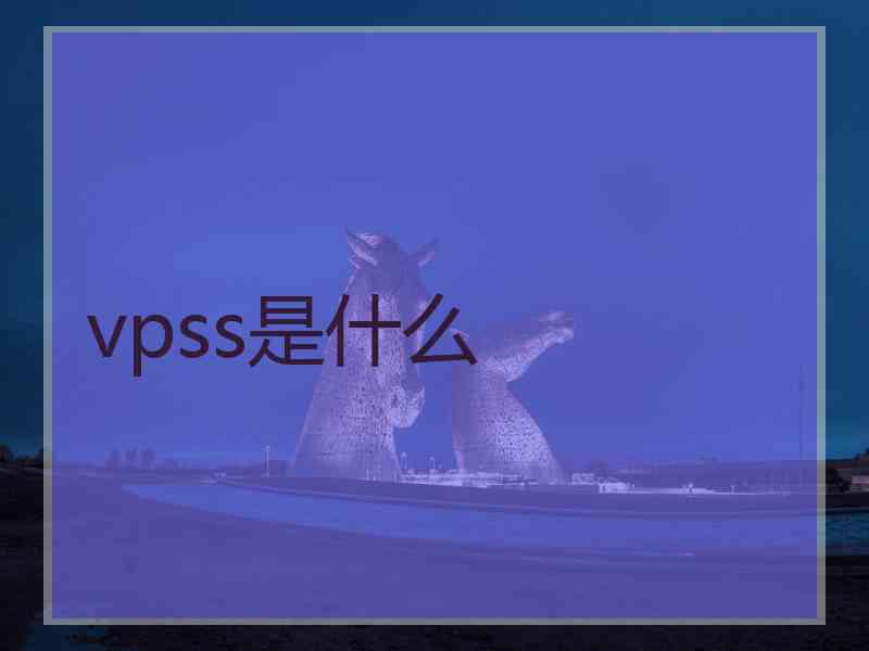 vpss是什么