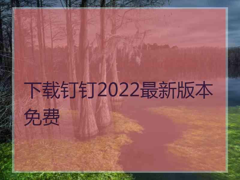 下载钉钉2022最新版本免费