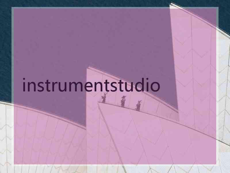 instrumentstudio