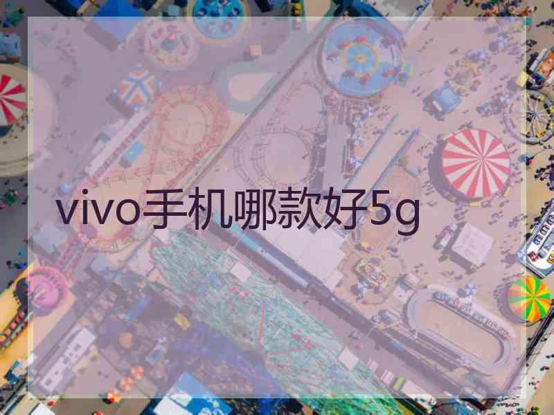 vivo手机哪款好5g