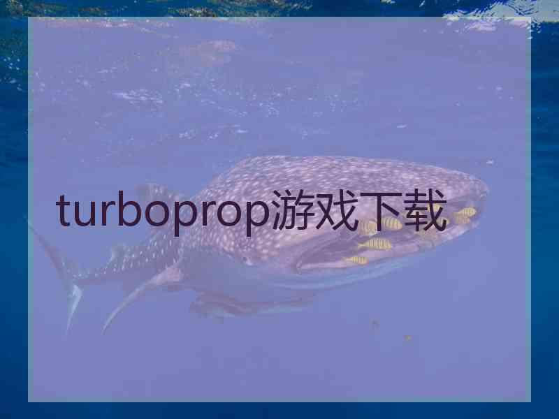 turboprop游戏下载