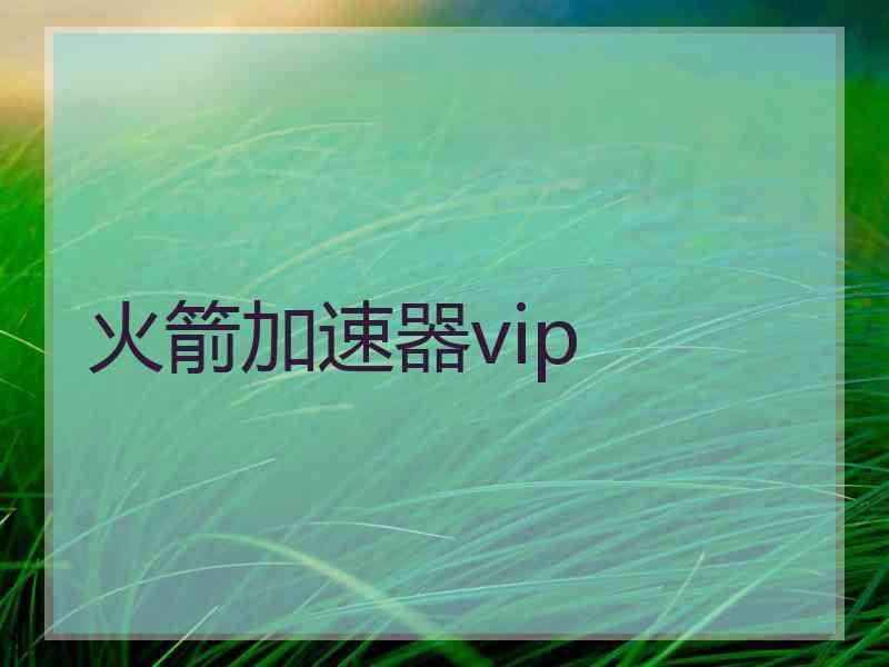 火箭加速器vip