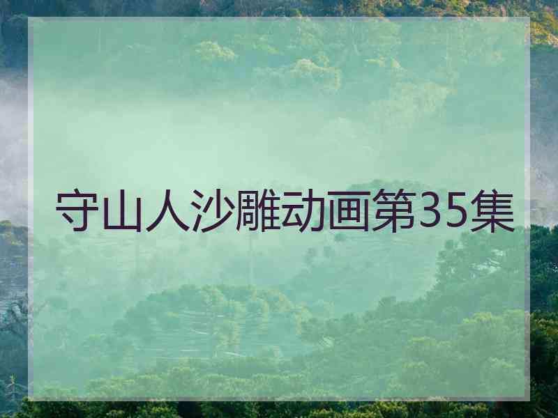 守山人沙雕动画第35集