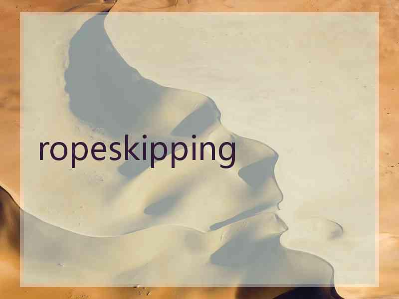 ropeskipping