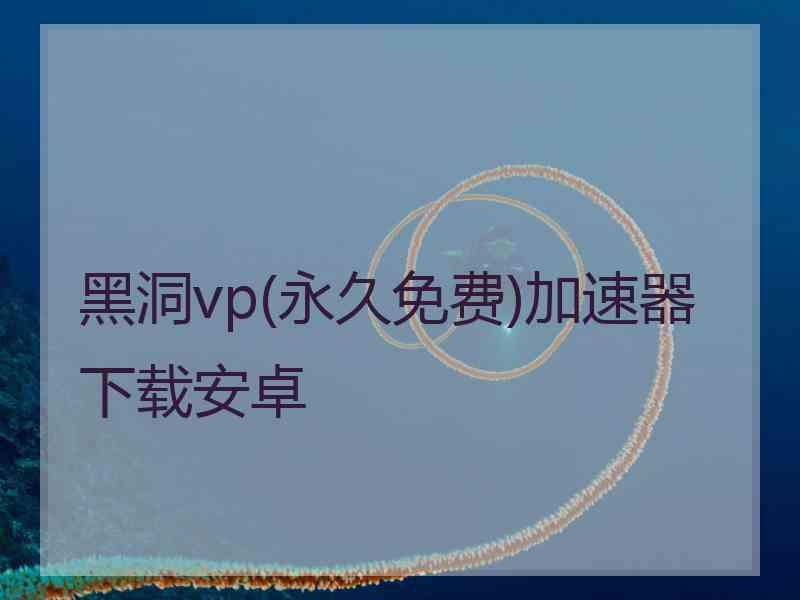 黑洞vp(永久免费)加速器下载安卓