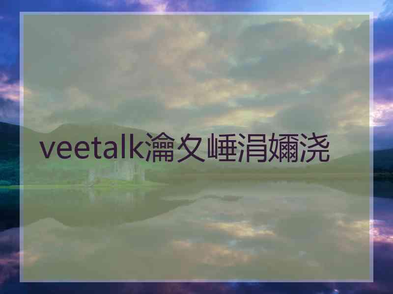 veetalk瀹夊崜涓嬭浇