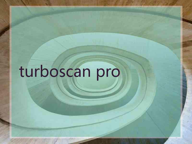 turboscan pro