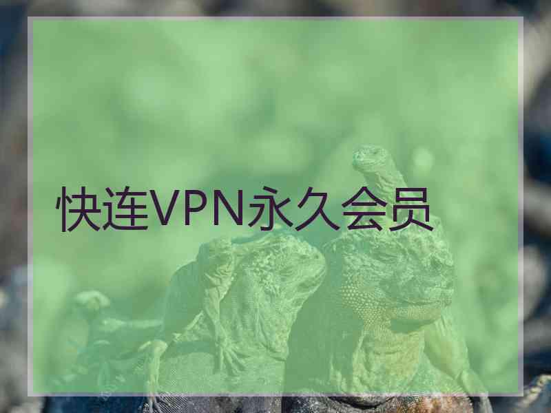 快连VPN永久会员