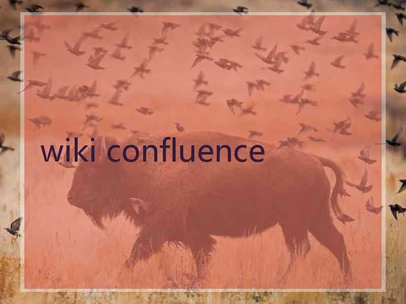 wiki confluence